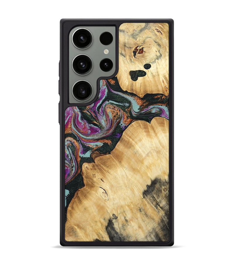 Galaxy S24 Ultra Wood Phone Case - Trinity (Green, 793364)