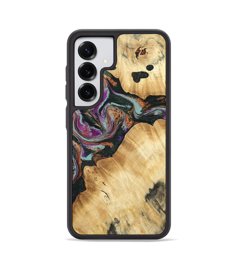 Galaxy S25 Wood Phone Case - Trinity (Green, 793364)