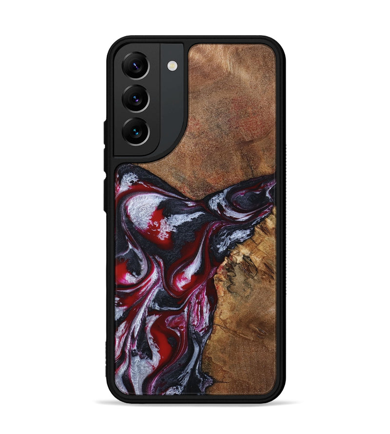 Galaxy S22 Plus Wood Phone Case - Jaydon (Red, 793374)