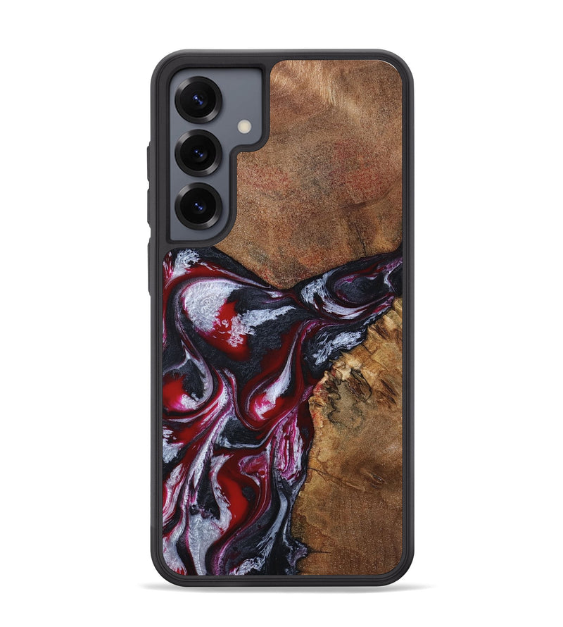 Galaxy S25 Plus Wood Phone Case - Jaydon (Red, 793374)