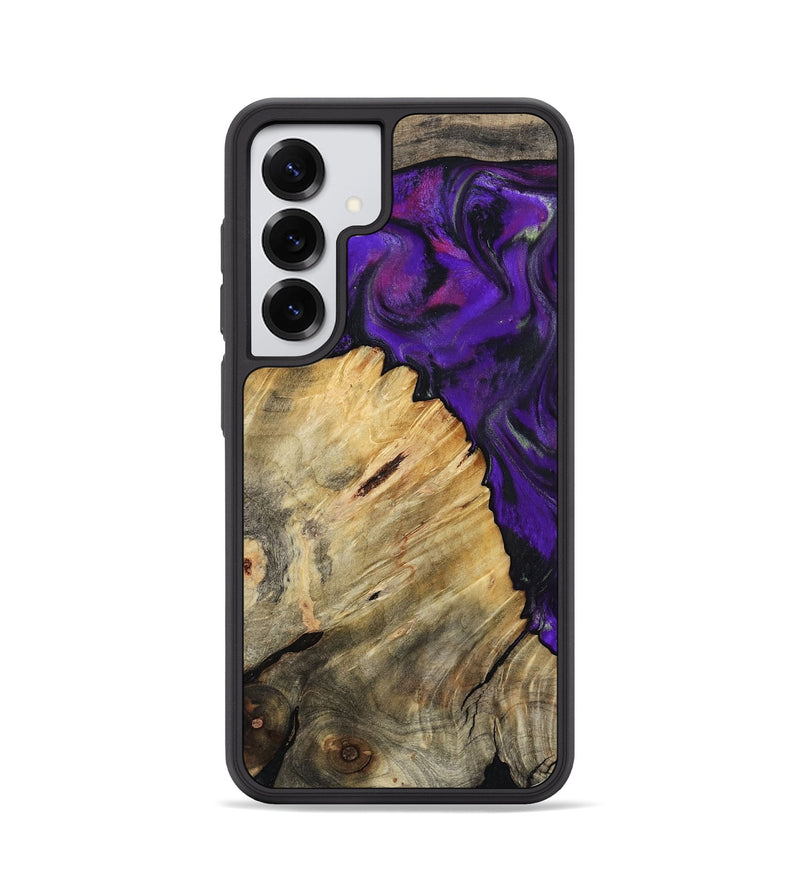 Galaxy S25 Wood Phone Case - Kathlyn (Purple, 793376)