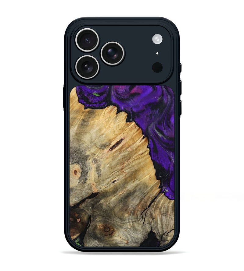 iPhone 17 Pro Max Wood Phone Case - Kathlyn (Purple, 793376)