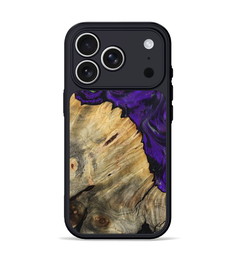 iPhone 17 Pro Wood Phone Case - Kathlyn (Purple, 793376)
