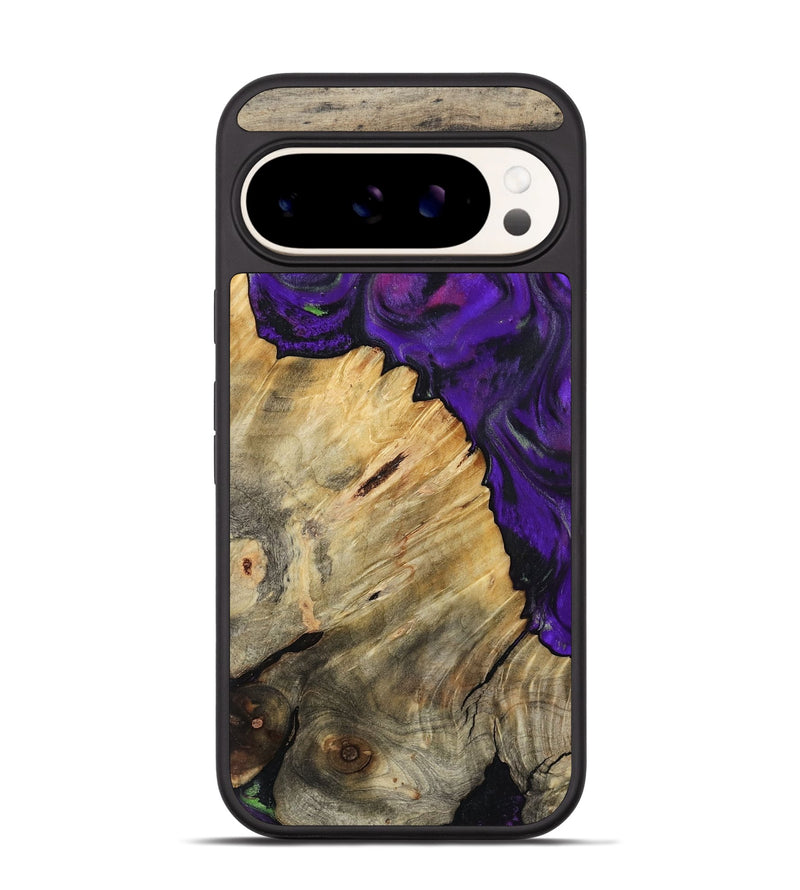 Pixel 9 Pro Wood Phone Case - Kathlyn (Purple, 793376)