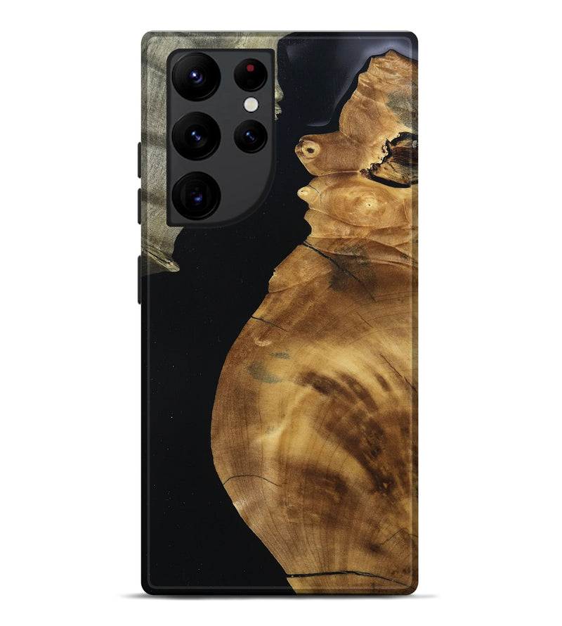 Galaxy S22 Ultra Wood Live Edge Phone Case - Brendan (Wood Burl, 793427)