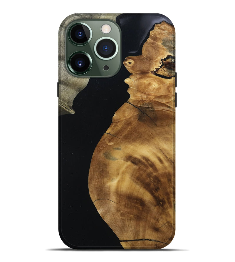 iPhone 13 Pro Max Wood Live Edge Phone Case - Brendan (Wood Burl, 793427)