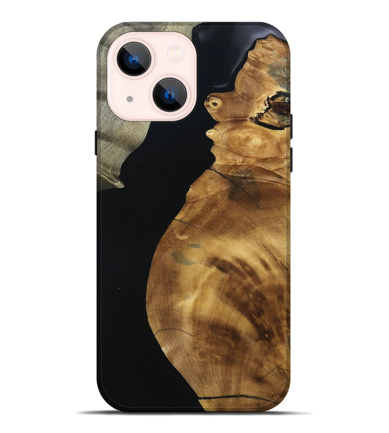 iPhone 14 Plus Wood Live Edge Phone Case - Brendan (Wood Burl, 793427)