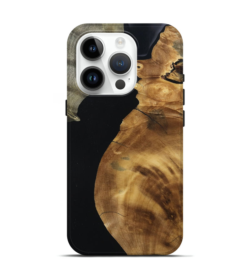iPhone 15 Pro Wood Live Edge Phone Case - Brendan (Wood Burl, 793427)