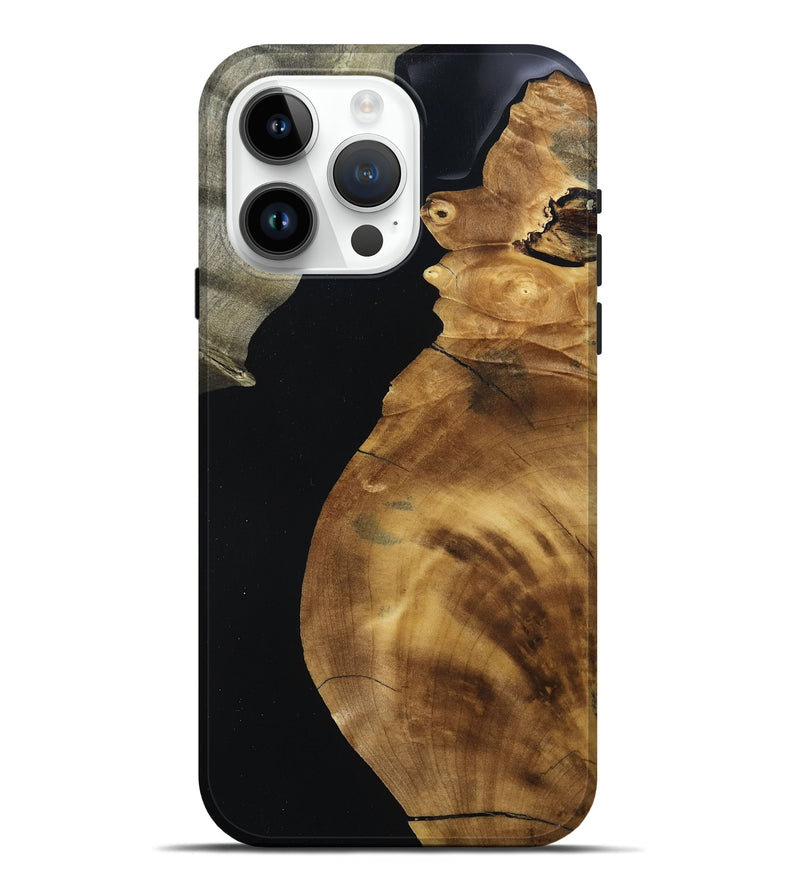 iPhone 15 Pro Max Wood Live Edge Phone Case - Brendan (Wood Burl, 793427)