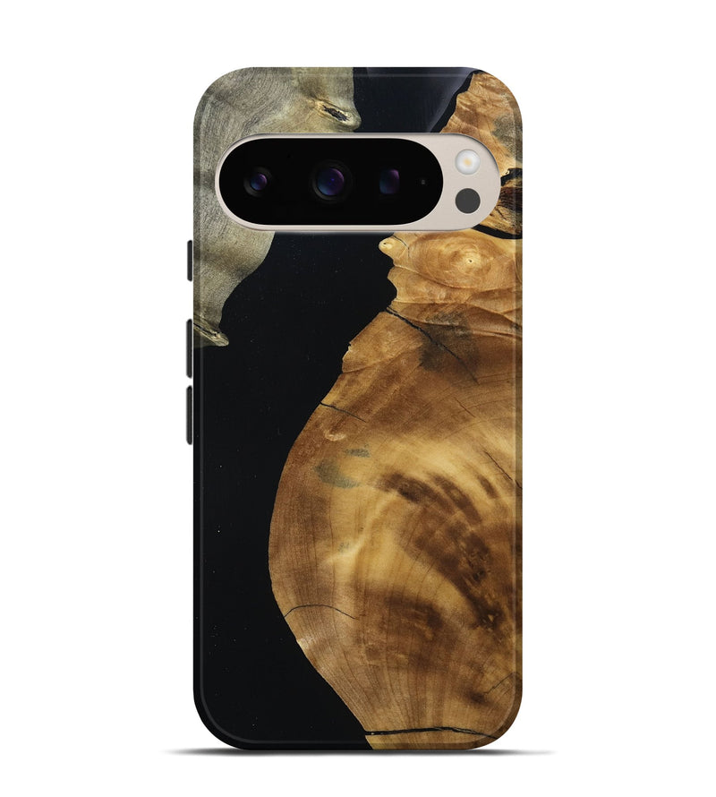 Pixel 9 Wood Live Edge Phone Case - Brendan (Wood Burl, 793427)