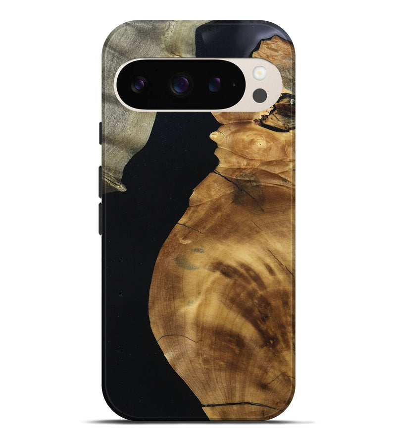 Pixel 9 Pro XL Wood Live Edge Phone Case - Brendan (Wood Burl, 793427)