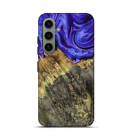 Galaxy S24 Wood Live Edge Phone Case - Sheyla (Purple, 793452)