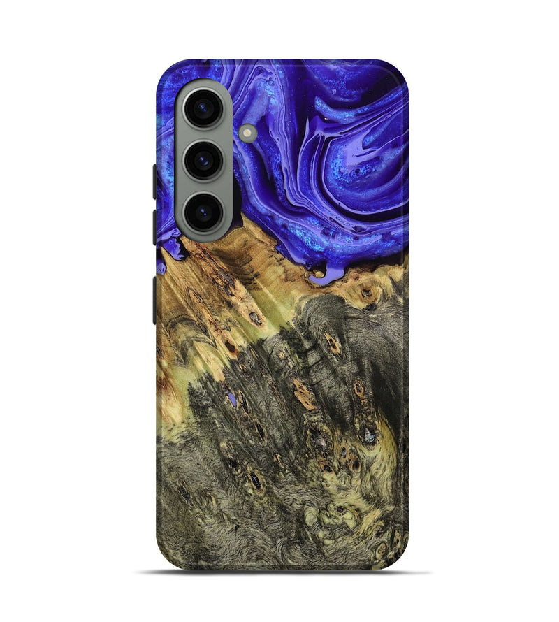 Galaxy S24 Wood Live Edge Phone Case - Sheyla (Purple, 793452)