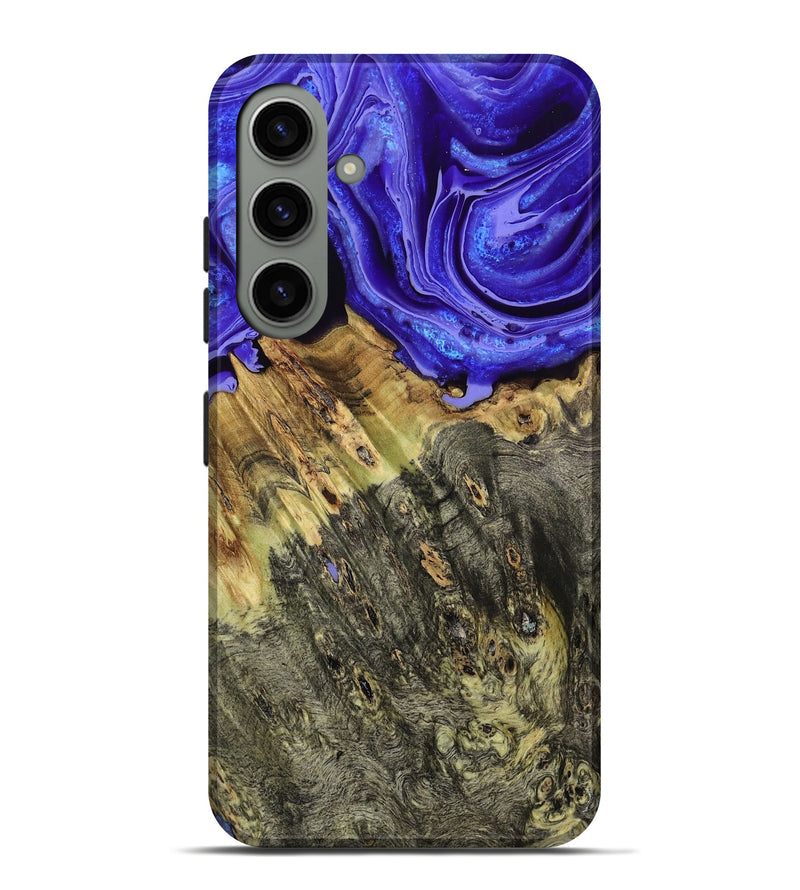 Galaxy S24 Plus Wood Live Edge Phone Case - Sheyla (Purple, 793452)