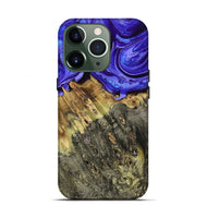 iPhone 13 Pro Wood Live Edge Phone Case - Sheyla (Purple, 793452)
