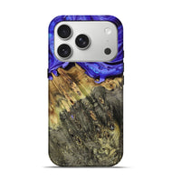iPhone 17 Pro Wood Live Edge Phone Case - Sheyla (Purple, 793452)