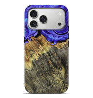 iPhone 17 Pro Max Wood Live Edge Phone Case - Sheyla (Purple, 793452)
