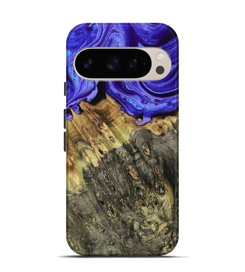 Pixel 10 Wood Live Edge Phone Case - Sheyla (Purple, 793452)