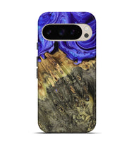 Pixel 9 Pro Wood Live Edge Phone Case - Sheyla (Purple, 793452)