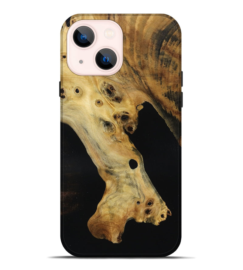 iPhone 14 Plus Wood Live Edge Phone Case - Julio (Wood Burl, 793474)