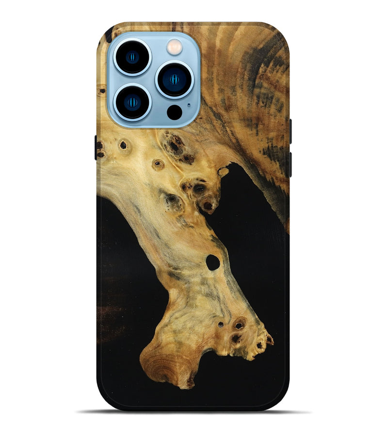 iPhone 14 Pro Max Wood Live Edge Phone Case - Julio (Wood Burl, 793474)