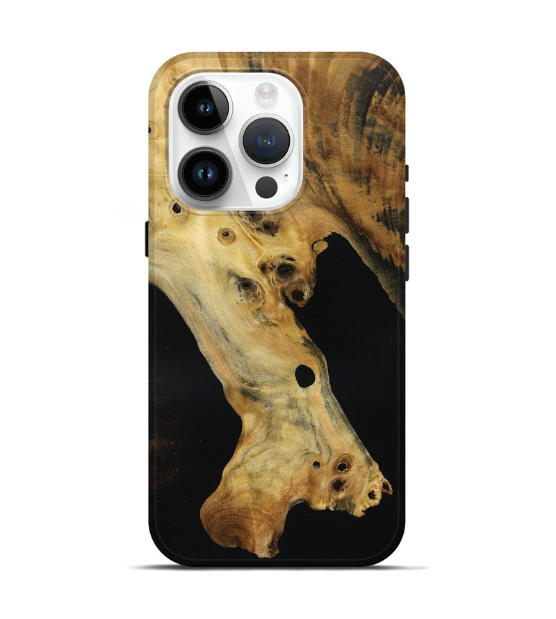 iPhone 15 Pro Wood Live Edge Phone Case - Julio (Wood Burl, 793474)