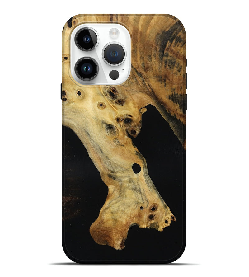 iPhone 15 Pro Max Wood Live Edge Phone Case - Julio (Wood Burl, 793474)