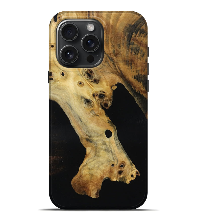 iPhone 16 Pro Max Wood Live Edge Phone Case - Julio (Wood Burl, 793474)