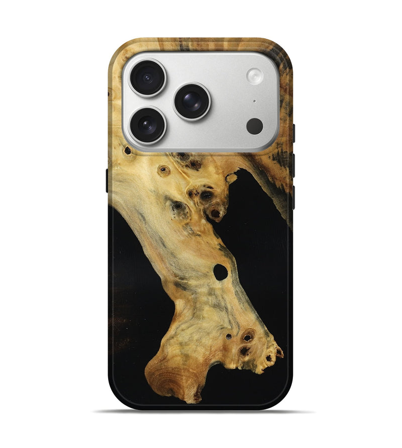iPhone 17 Pro Wood Live Edge Phone Case - Julio (Wood Burl, 793474)