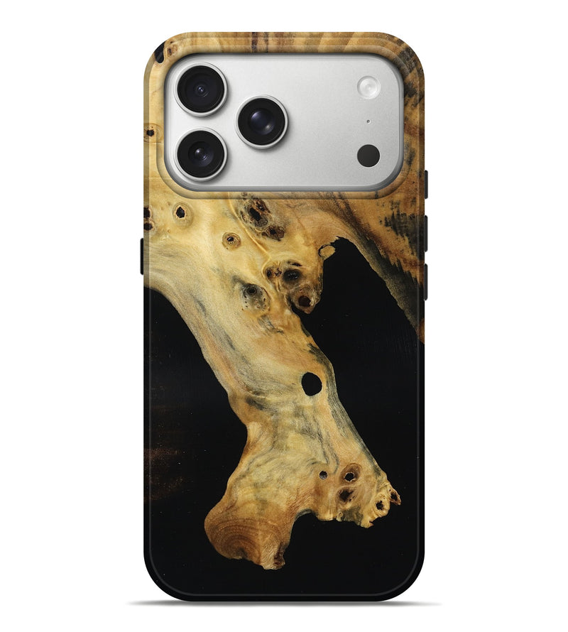iPhone 17 Pro Max Wood Live Edge Phone Case - Julio (Wood Burl, 793474)