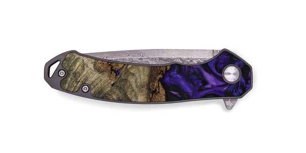 EDC Wood Pocket Knife - Magnus (Purple, 793483)