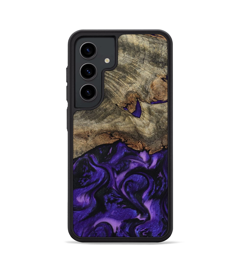 Galaxy S24 Wood Phone Case - Magnus (Purple, 793483)