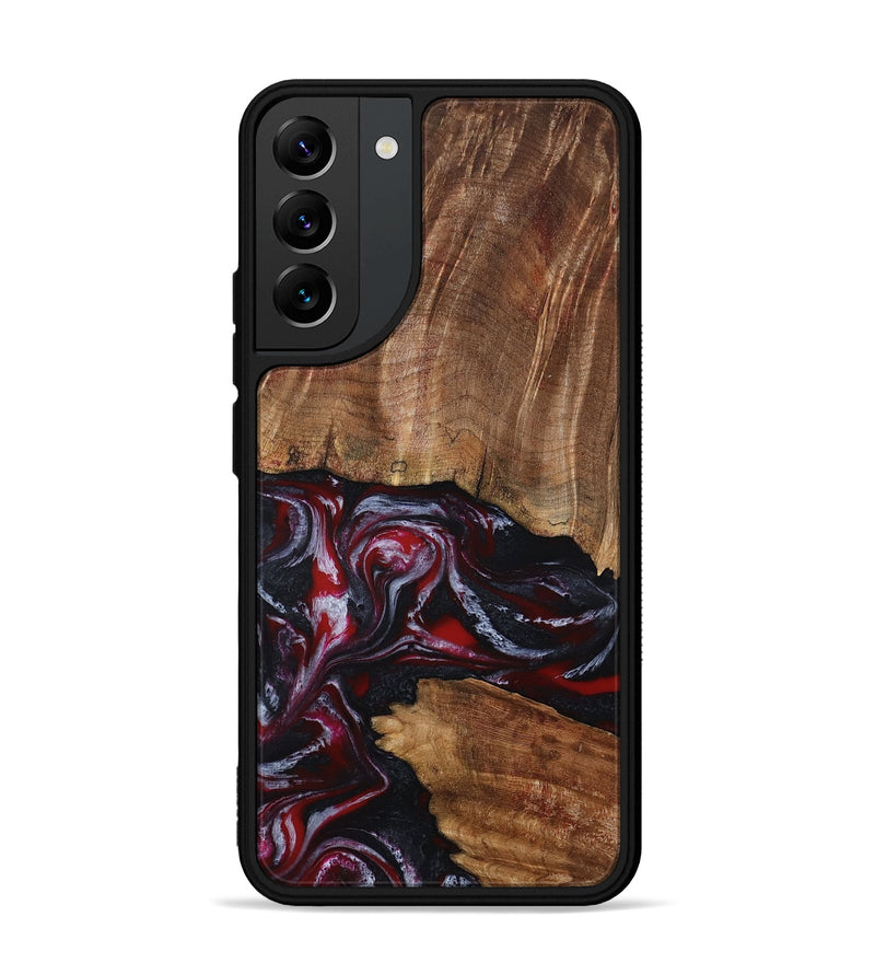 Galaxy S22 Plus Wood Phone Case - Dior (Red, 793484)