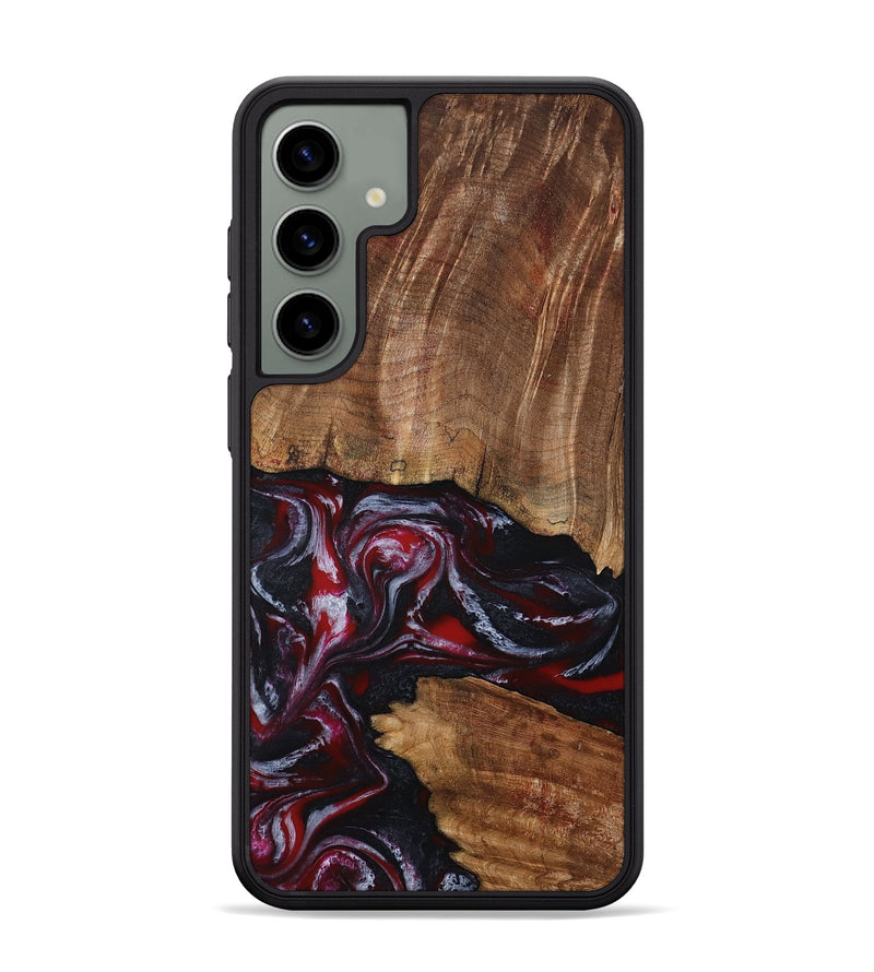 Galaxy S24 Plus Wood Phone Case - Dior (Red, 793484)