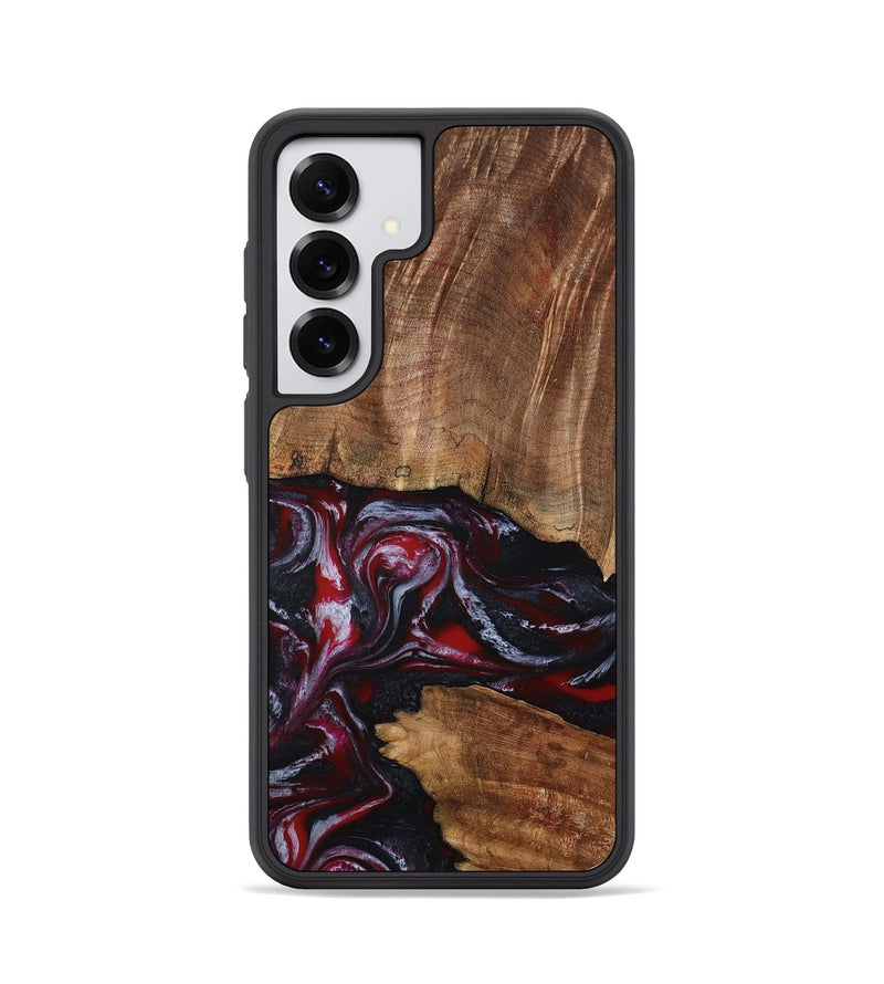 Galaxy S25 Wood Phone Case - Dior (Red, 793484)