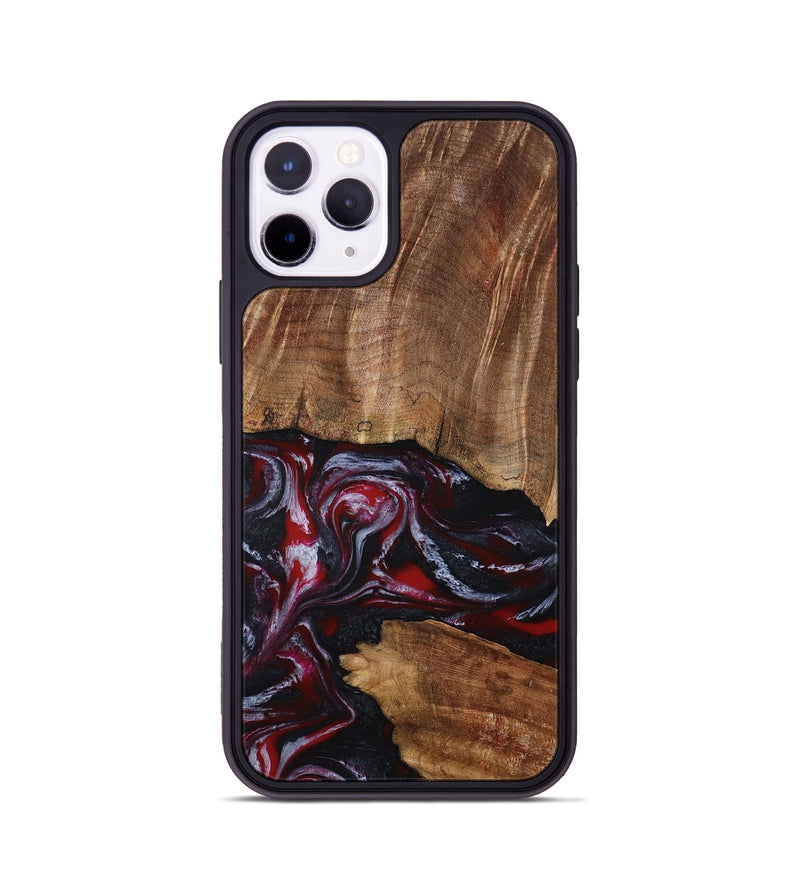 iPhone 11 Pro Wood Phone Case - Dior (Red, 793484)