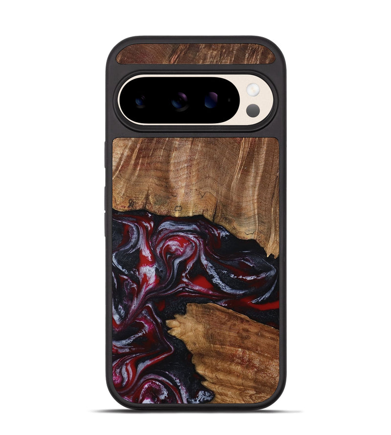 Pixel 10 Wood Phone Case - Dior (Red, 793484)