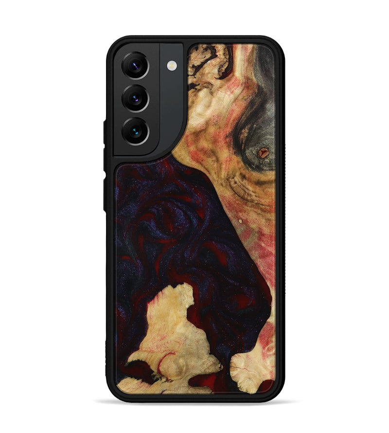 Galaxy S22 Plus Wood Phone Case - Caleigh (Red, 793485)