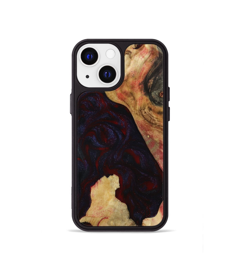 iPhone 13 mini Wood Phone Case - Caleigh (Red, 793485)