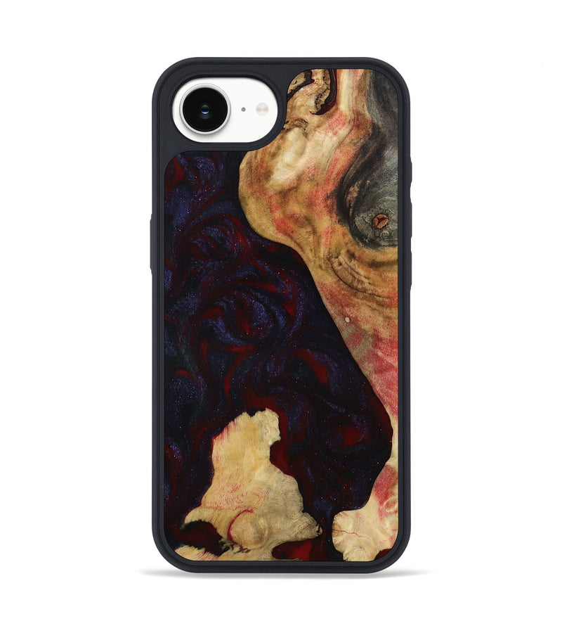 iPhone 16e Wood Phone Case - Caleigh (Red, 793485)