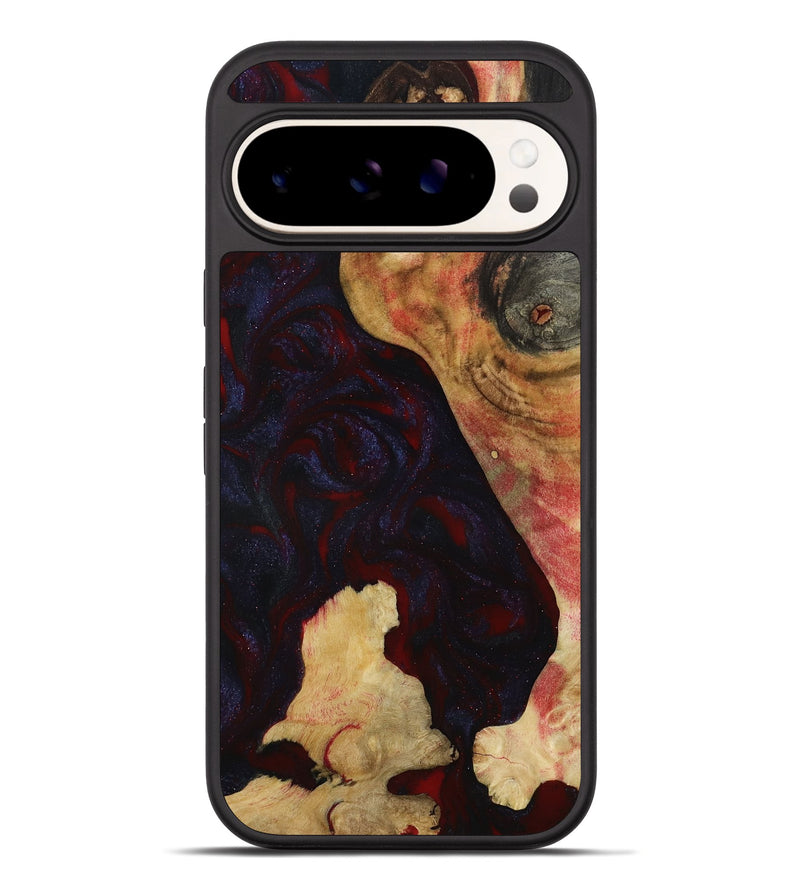 Pixel 10 Pro XL Wood Phone Case - Caleigh (Red, 793485)