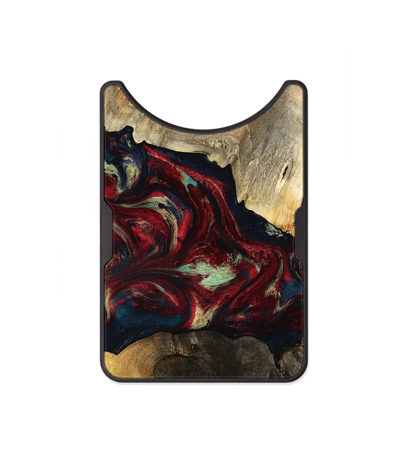 Alloy Wood Wallet - Jailene (Red, 793487)