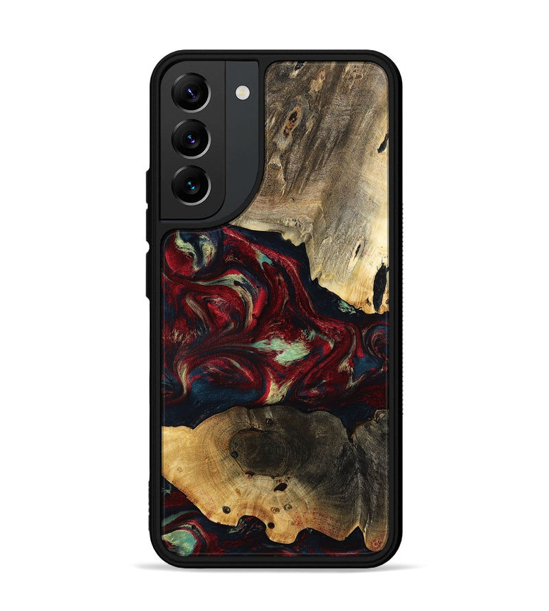 Galaxy S22 Plus Wood Phone Case - Jailene (Red, 793487)