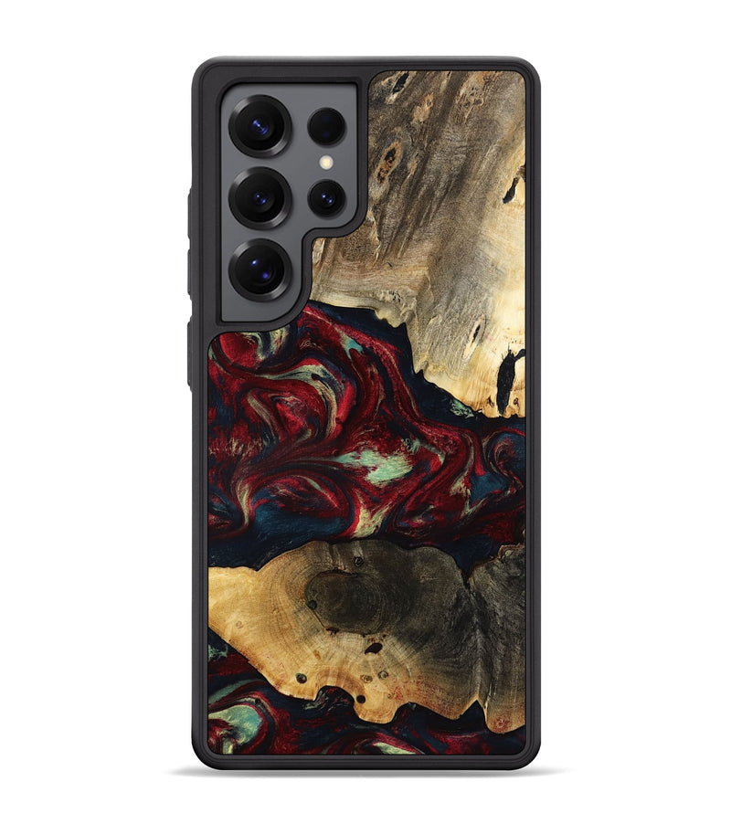 Galaxy S25 Ultra Wood Phone Case - Jailene (Red, 793487)