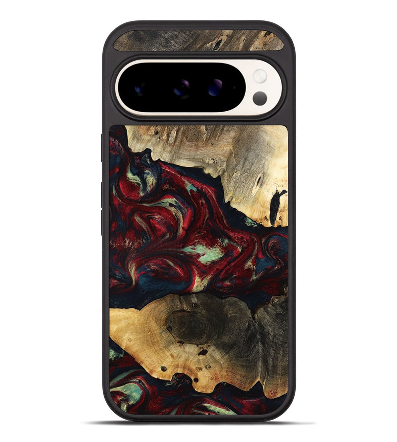 Pixel 10 Pro XL Wood Phone Case - Jailene (Red, 793487)