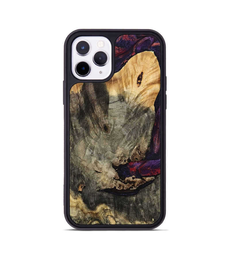 iPhone 11 Pro Wood Phone Case - Buford (Red, 793488)