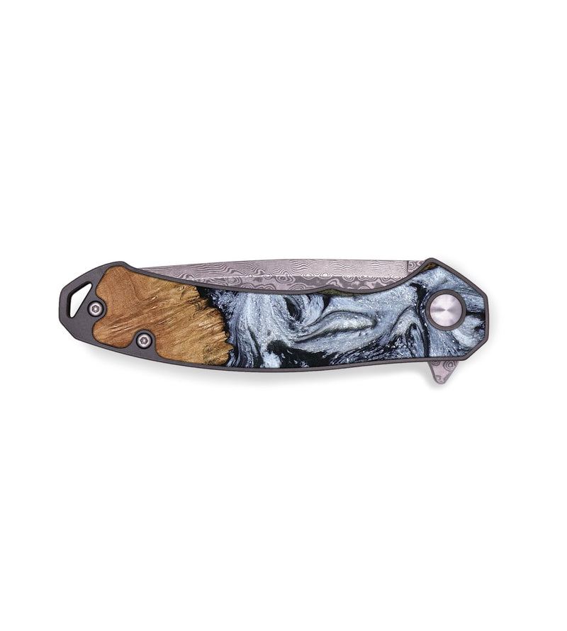 EDC Wood Pocket Knife - Manuel (Black & White, 793498)