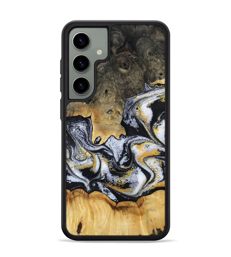 Galaxy S24 Plus Wood Phone Case - Mary (Black & White, 793499)