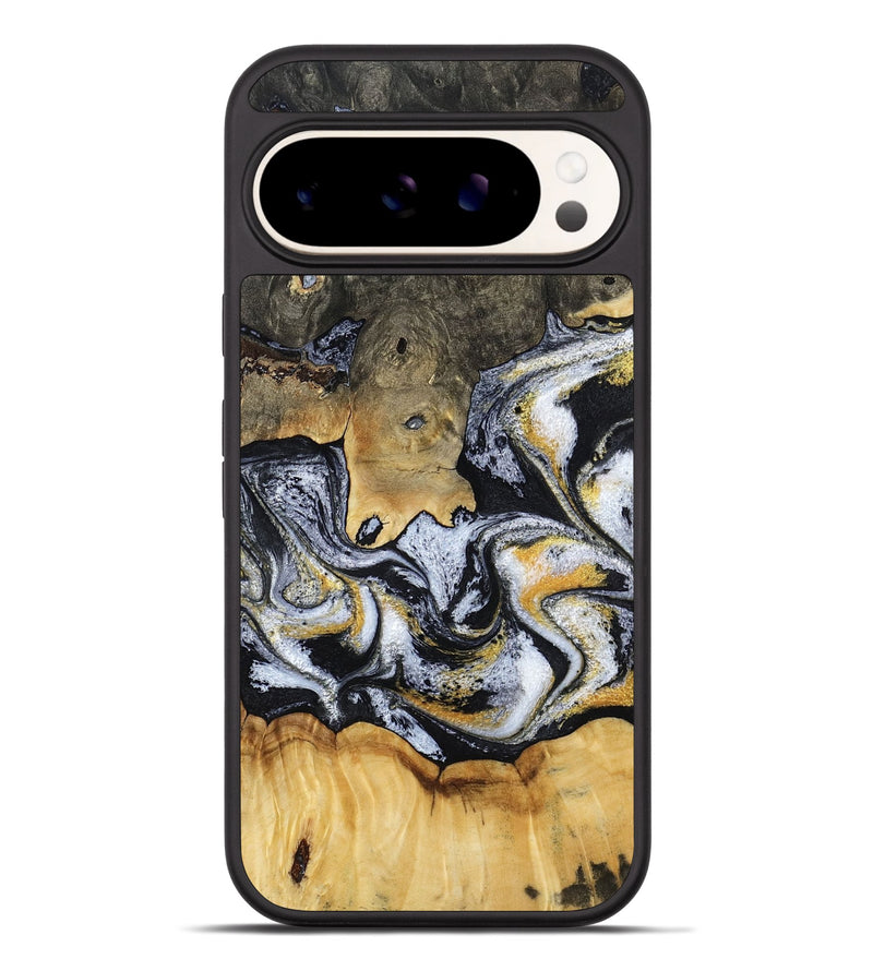Pixel 9 Pro XL Wood Phone Case - Mary (Black & White, 793499)