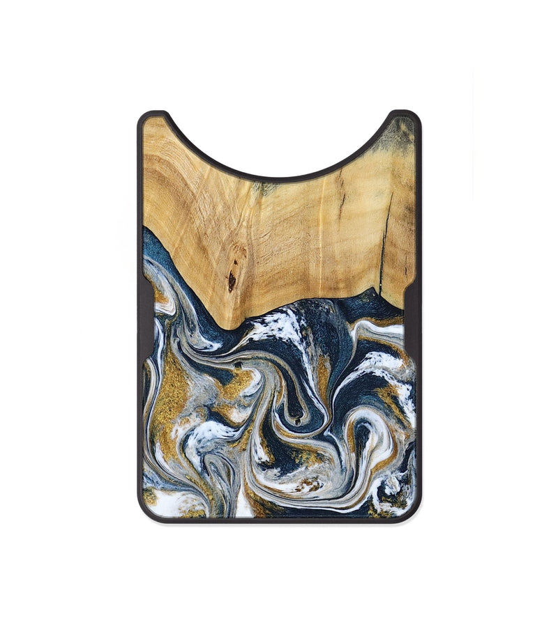 Alloy Wood Wallet - Shanta (Teal & Gold, 793501)